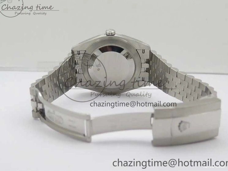 0406 Cozy New DateJust 41 126334 ARF 1:1 Best Edition 904L Steel Blue Diamonds Dial on Jubilee Bracelet A 2548